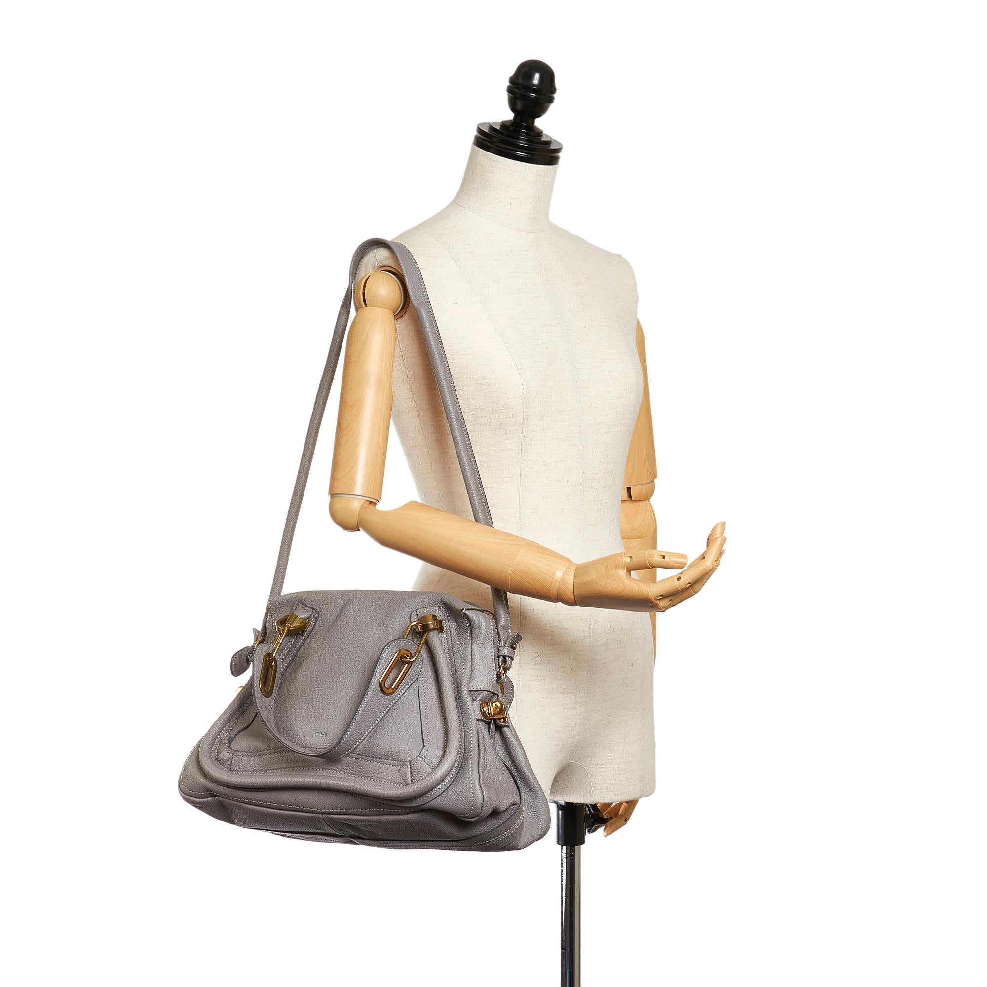 Chloe Paraty Leather Satchel (SHG-28829)