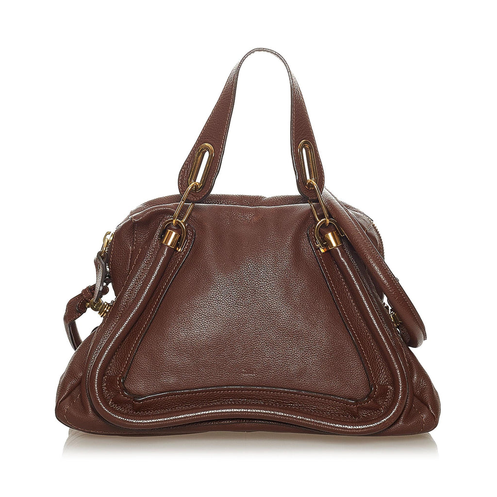 Chloe Paraty Leather Satchel (SHG-28841)