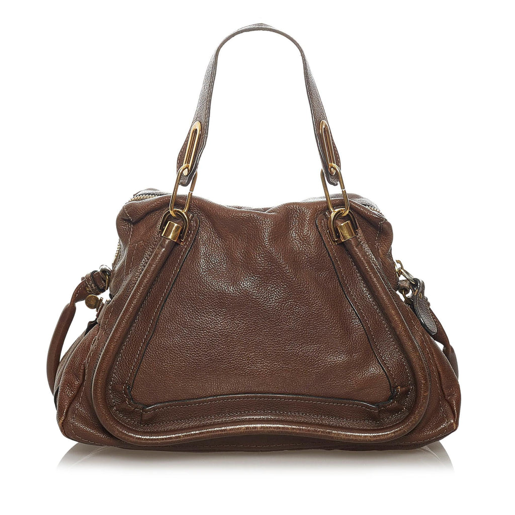 Chloe Paraty Leather Satchel (SHG-29020)