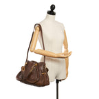 Chloe Paraty Leather Satchel (SHG-29020)