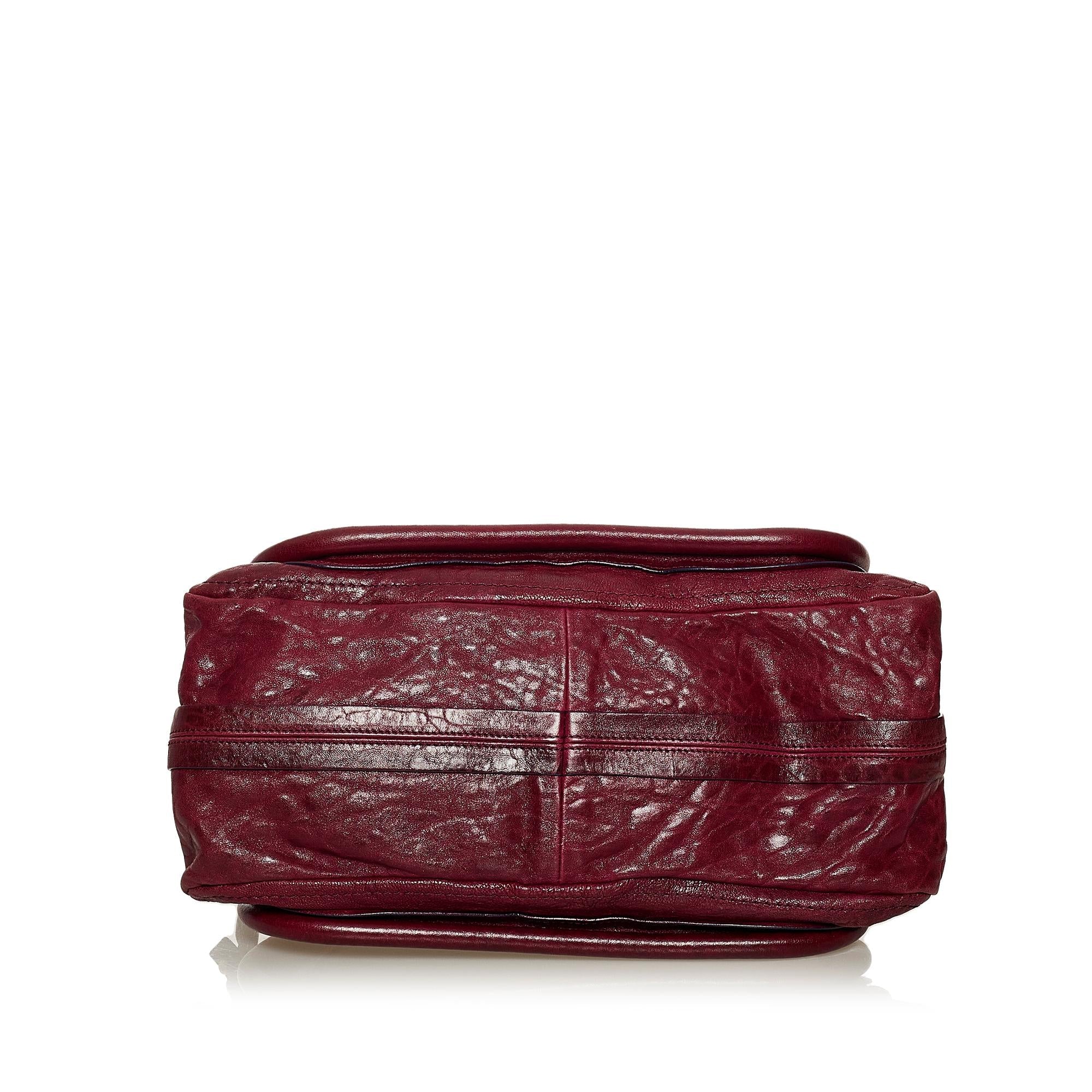 Chloe Paraty Leather Satchel (SHG-29023)