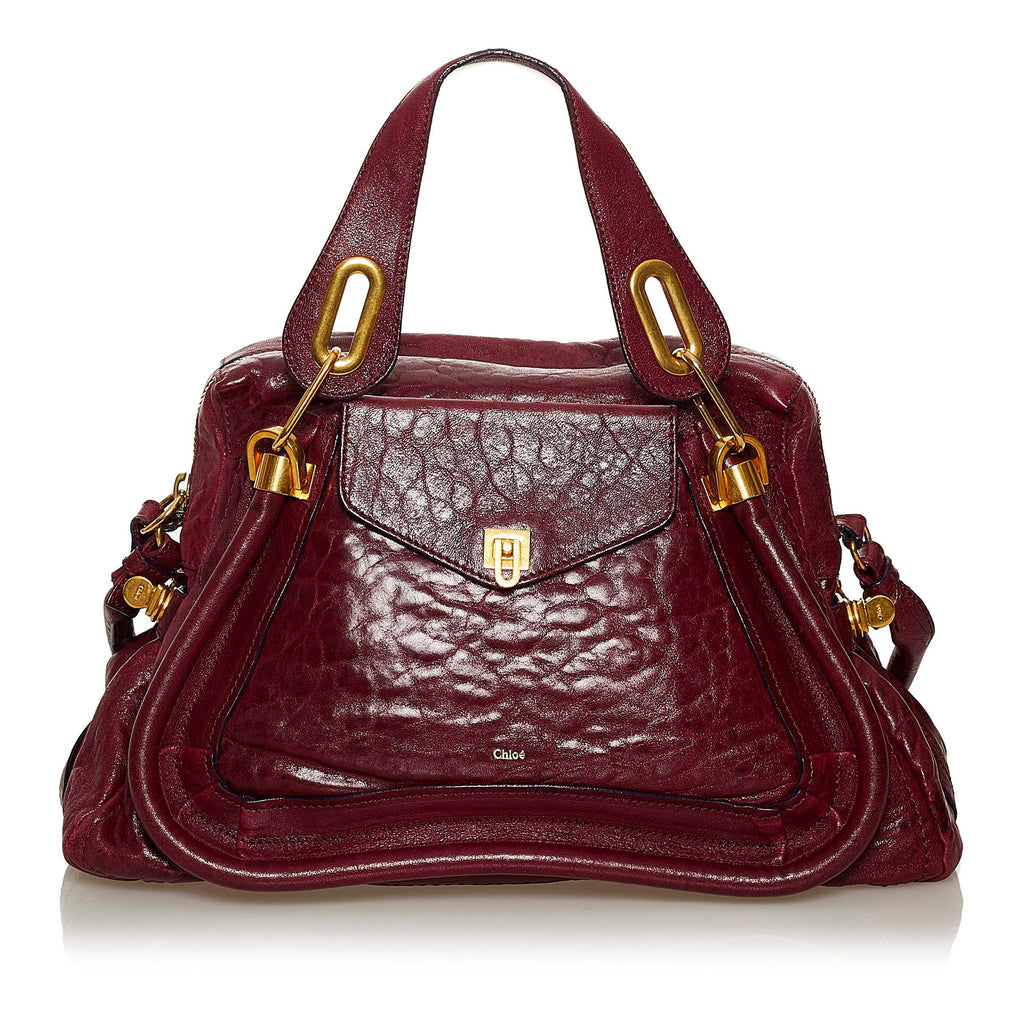 Chloe Paraty Leather Satchel (SHG-29023)