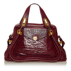 Chloe Paraty Leather Satchel (SHG-29023)