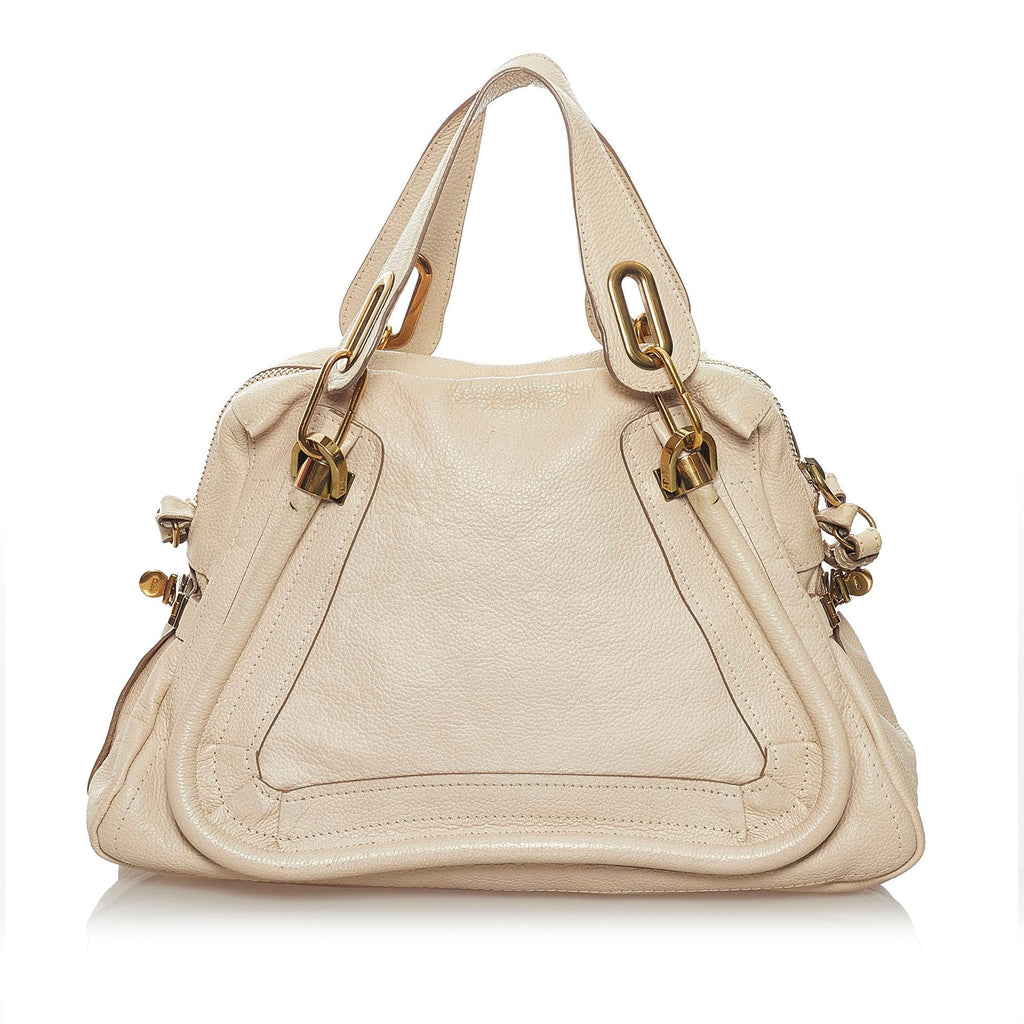 Chloe Paraty Leather Satchel (SHG-29294)