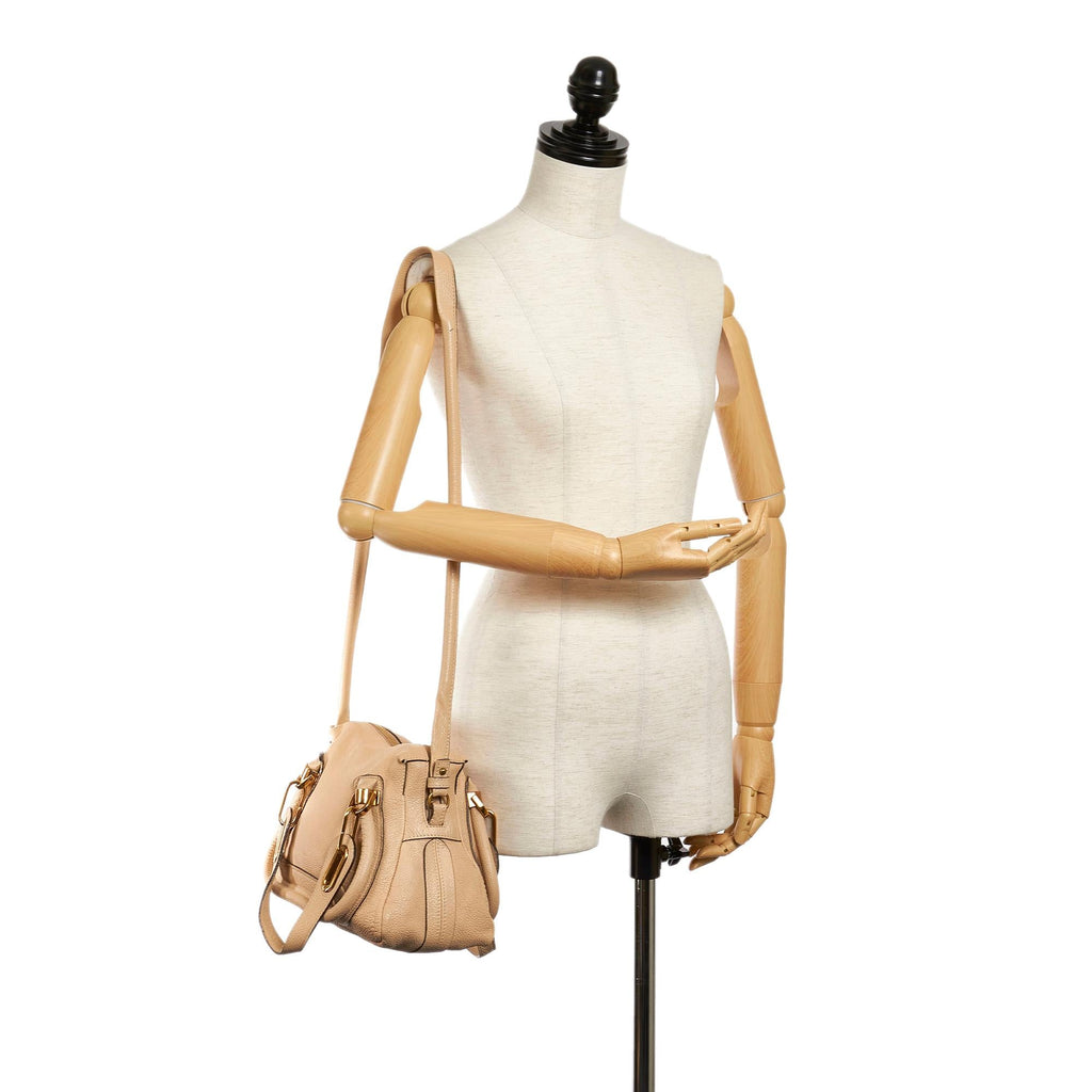 Chloe Paraty Leather Satchel (SHG-29488)