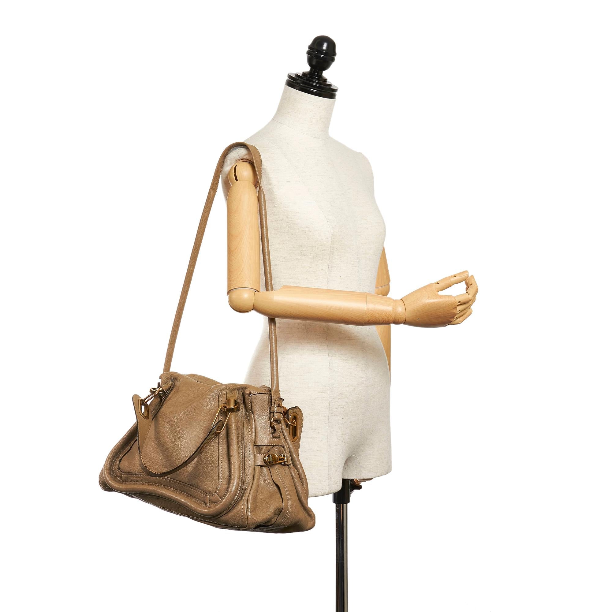 Chloe Paraty Leather Satchel (SHG-29650)