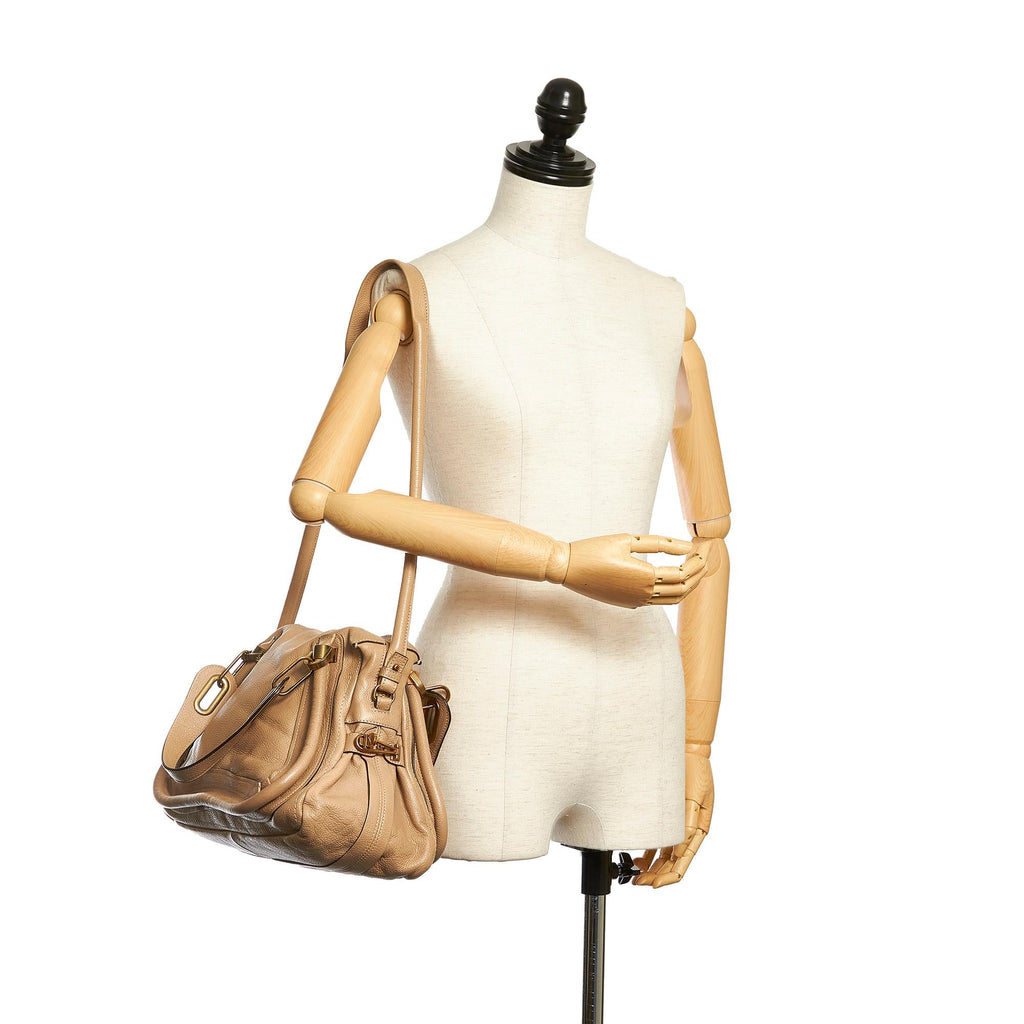 Chloe Paraty Leather Satchel (SHG-30474)