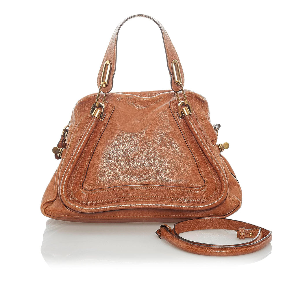 Chloe Paraty Leather Satchel (SHG-31340)