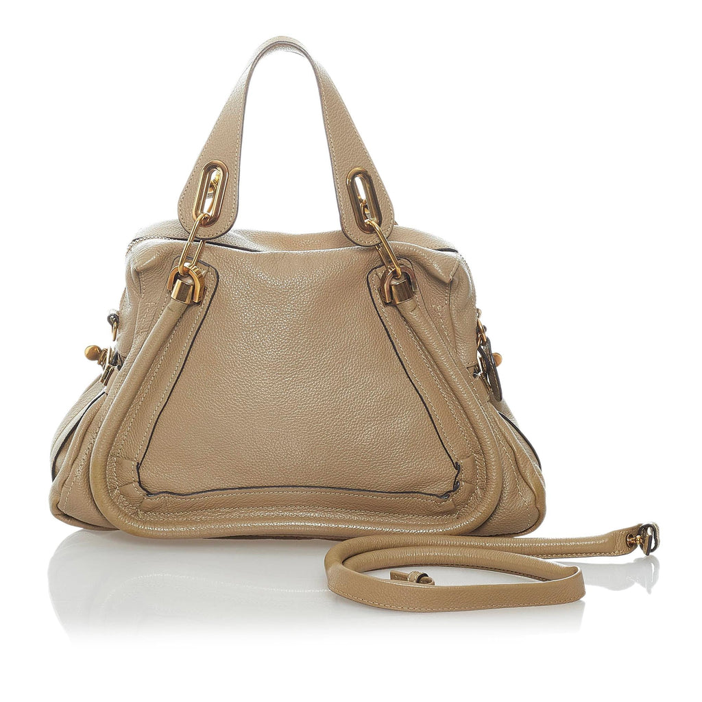 Chloe Paraty Leather Satchel (SHG-32300)