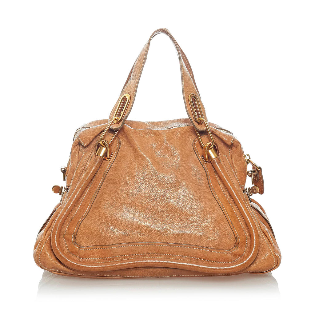 Chloe Paraty Leather Satchel (SHG-33159)