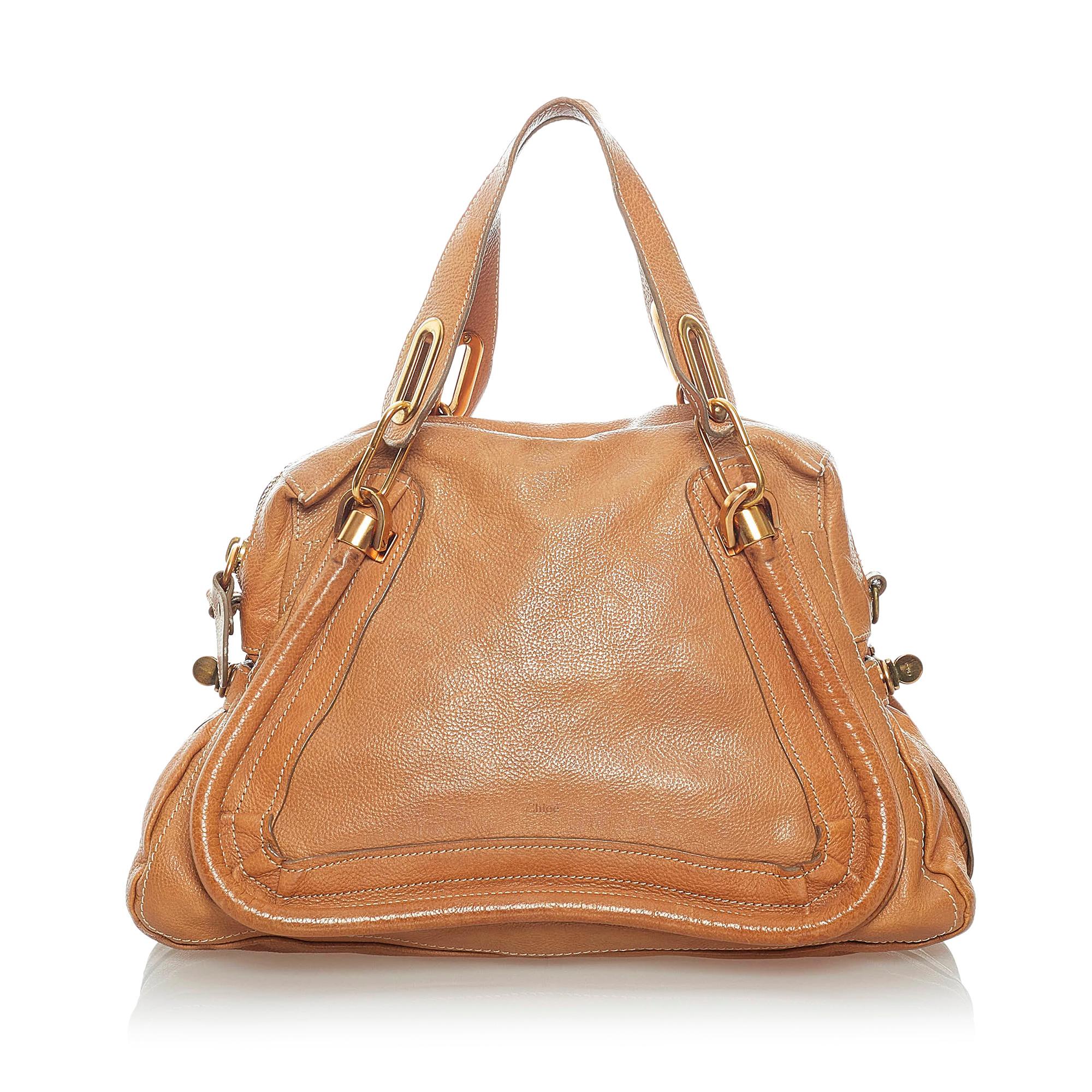 Chloe Paraty Leather Satchel (SHG-33159)