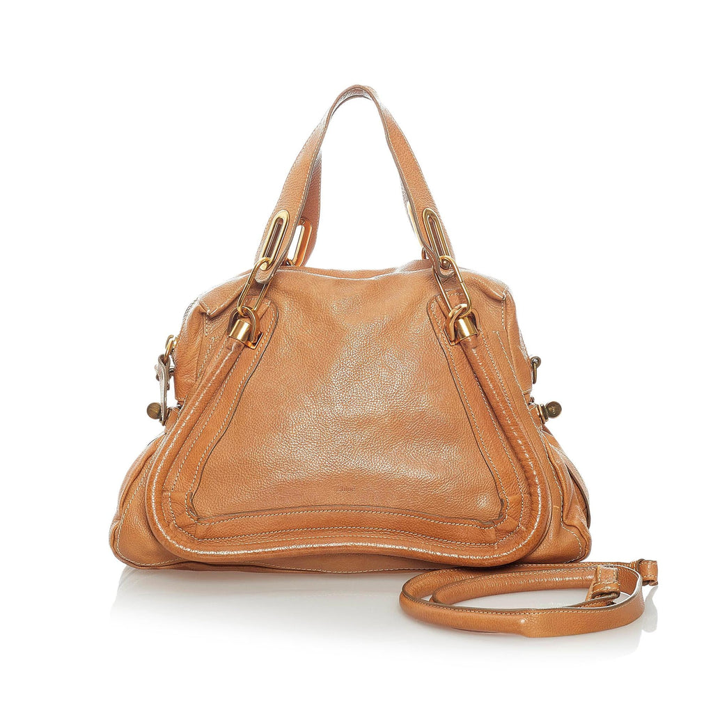 Chloe Paraty Leather Satchel (SHG-33159)