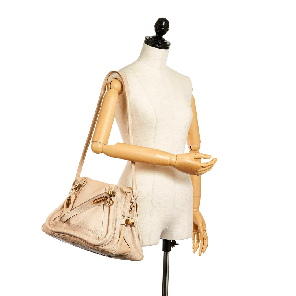 Chloe Paraty Leather Satchel (SHG-33390)