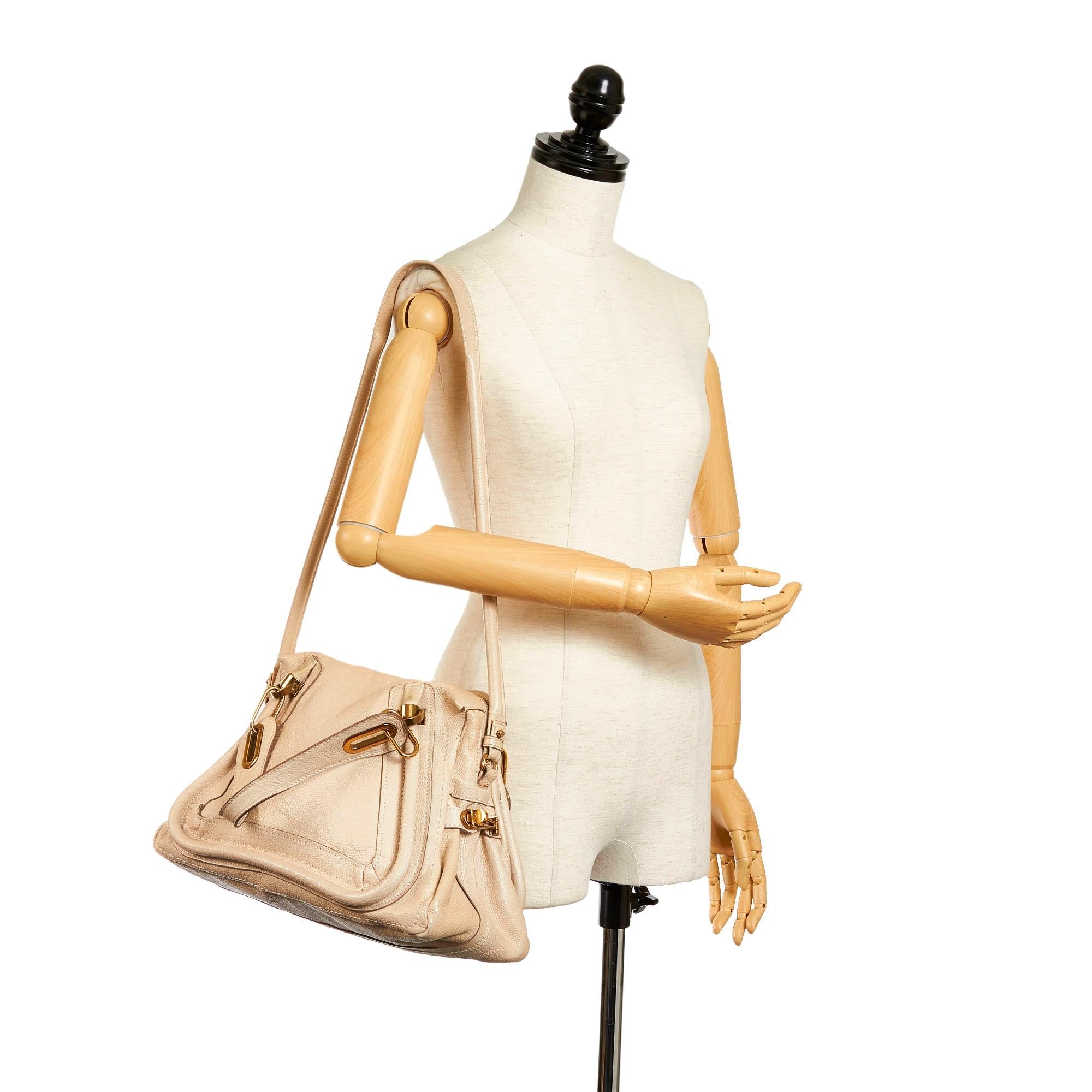 Chloe Paraty Leather Satchel (SHG-33390)