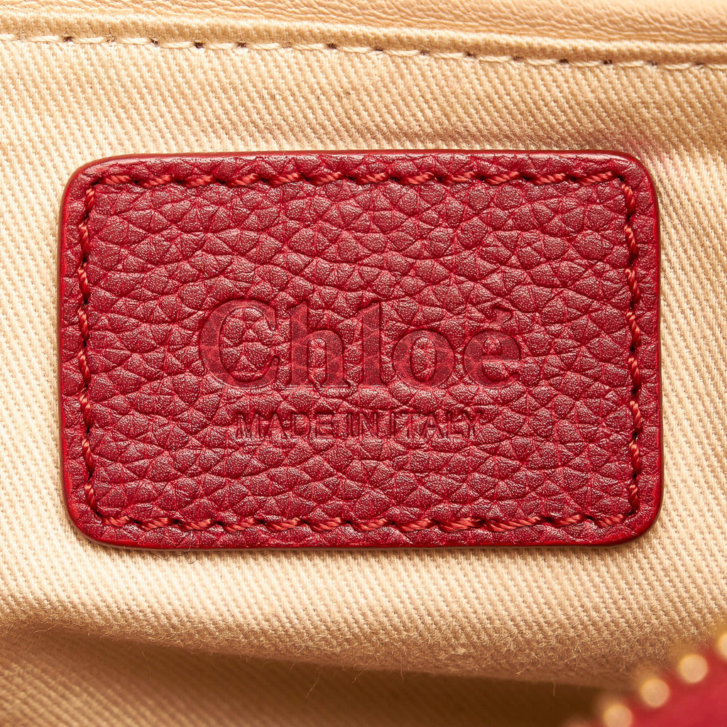 Chloe Paraty Leather Satchel (SHG-33905)