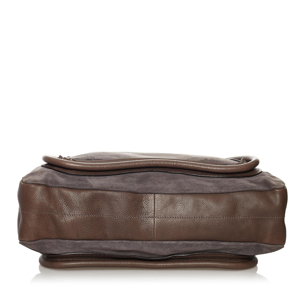 Chloe Paraty Leather Satchel (SHG-36219)