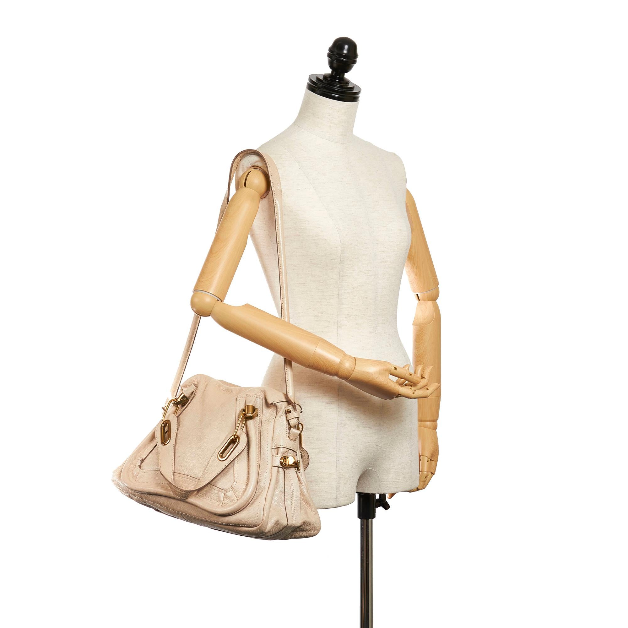 Chloe Paraty Leather Satchel (SHG-36220)