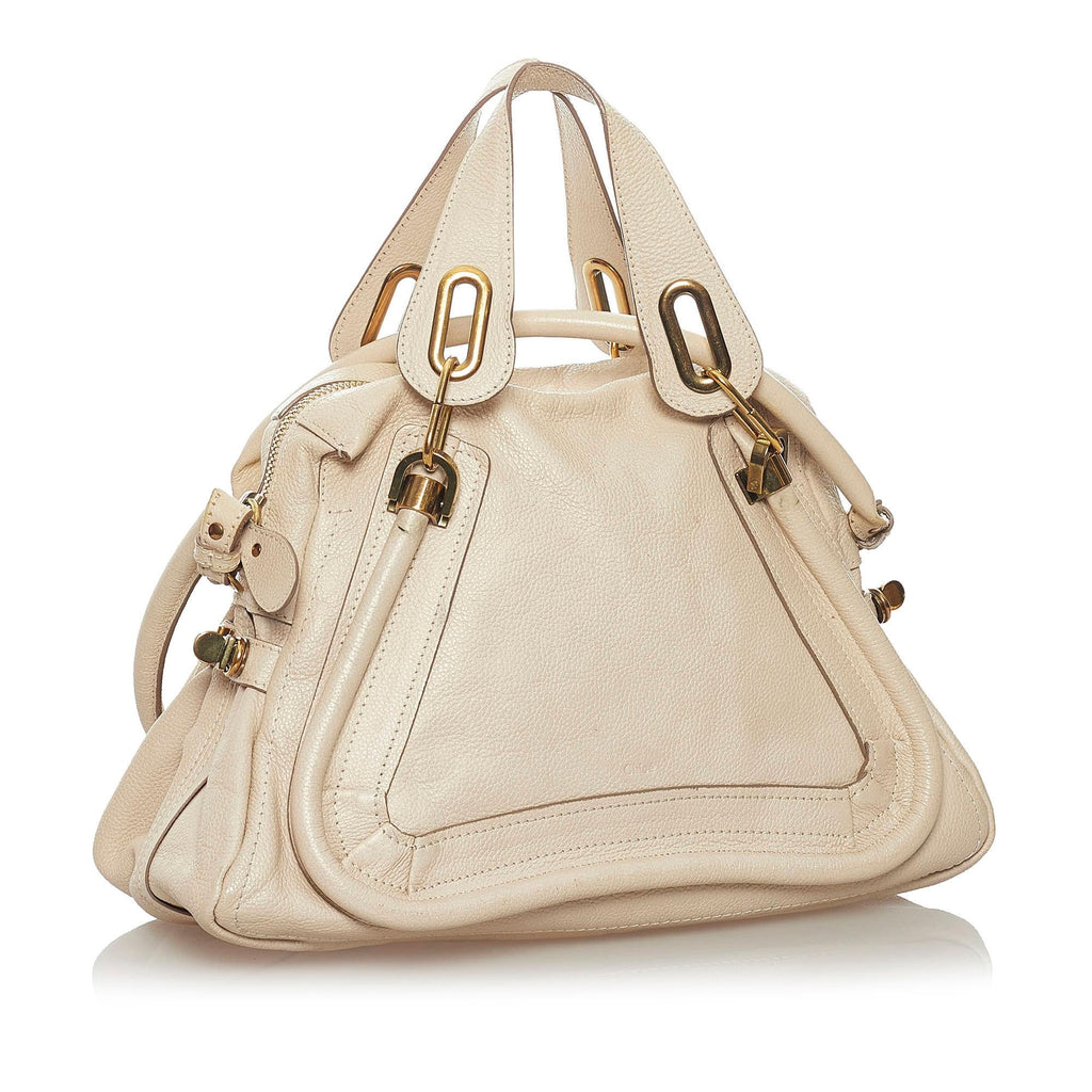 Chloe Paraty Leather Satchel (SHG-36220)