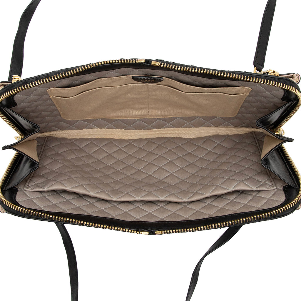 Chloe Python Lucy Shoulder Bag (SHF-XV2WoX)