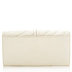Chloe Quilted Leather Alphabet Wallet (SHF-20287)