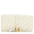 Chloe Quilted Leather Alphabet Wallet (SHF-20287)