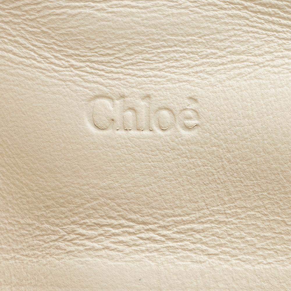 Chloe Quilted Leather Alphabet Wallet (SHF-20287)