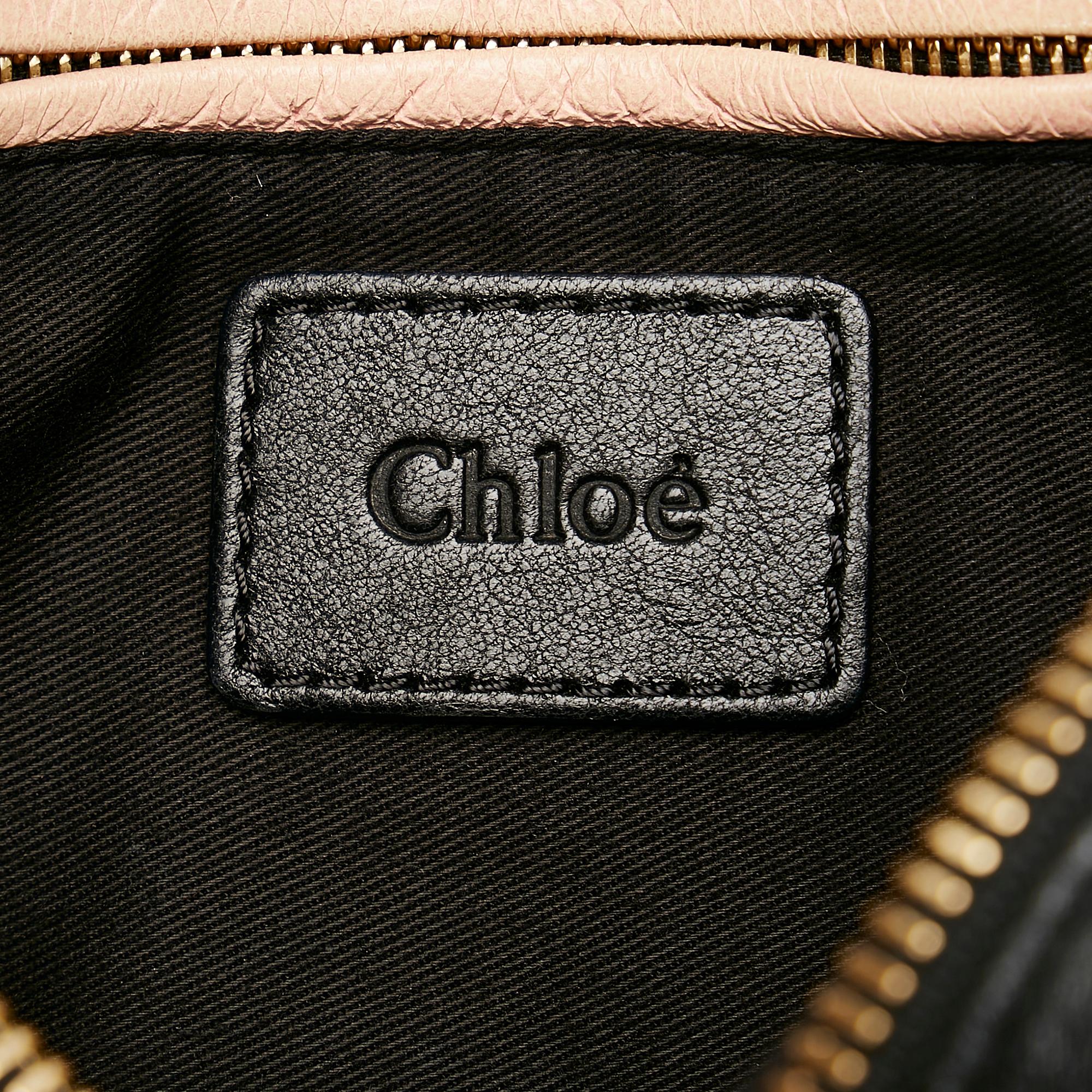 Chloe Quilted Paraty Leather Handbag (SHG-24203)