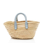 Chloe Raffia Marcie Basket E/W Mini Tote