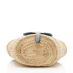 Chloe Raffia Marcie Basket E/W Mini Tote