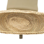 Chloe Raffia Marcie Small Basket Bag