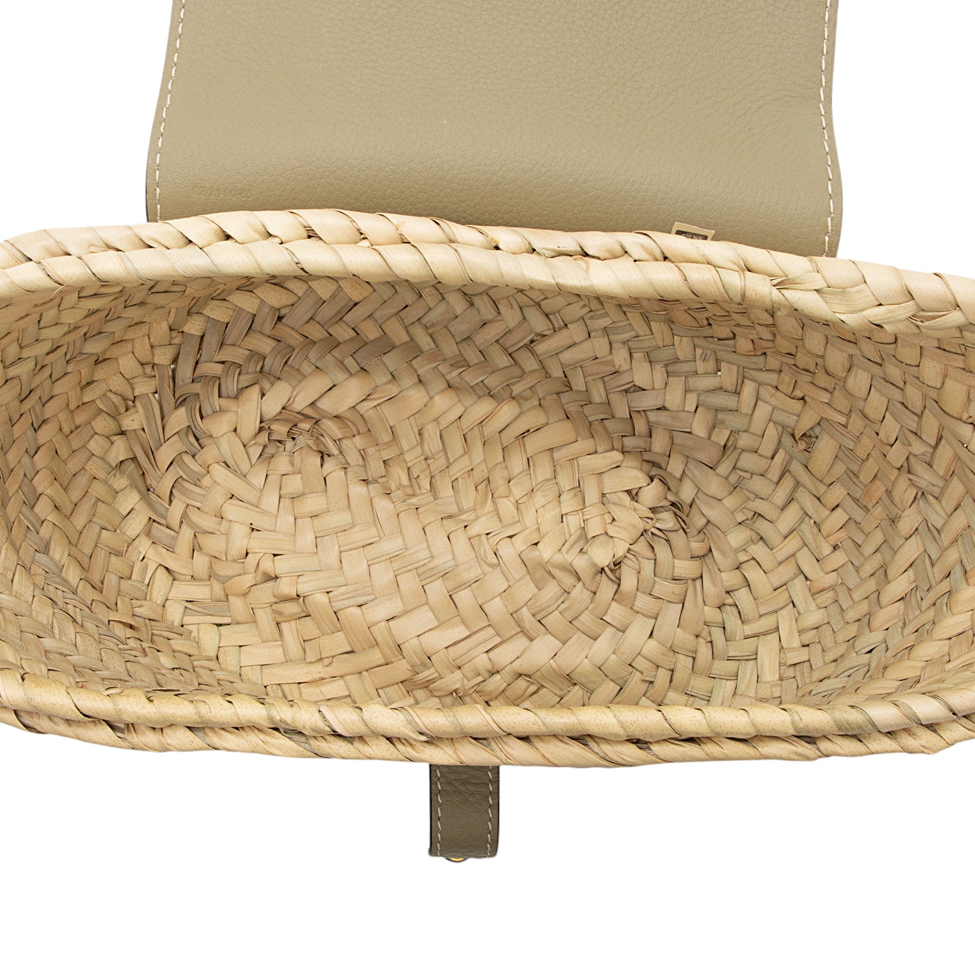 Chloe Raffia Marcie Small Basket Bag