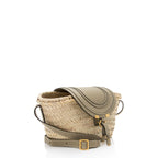 Chloe Raffia Marcie Small Basket Bag