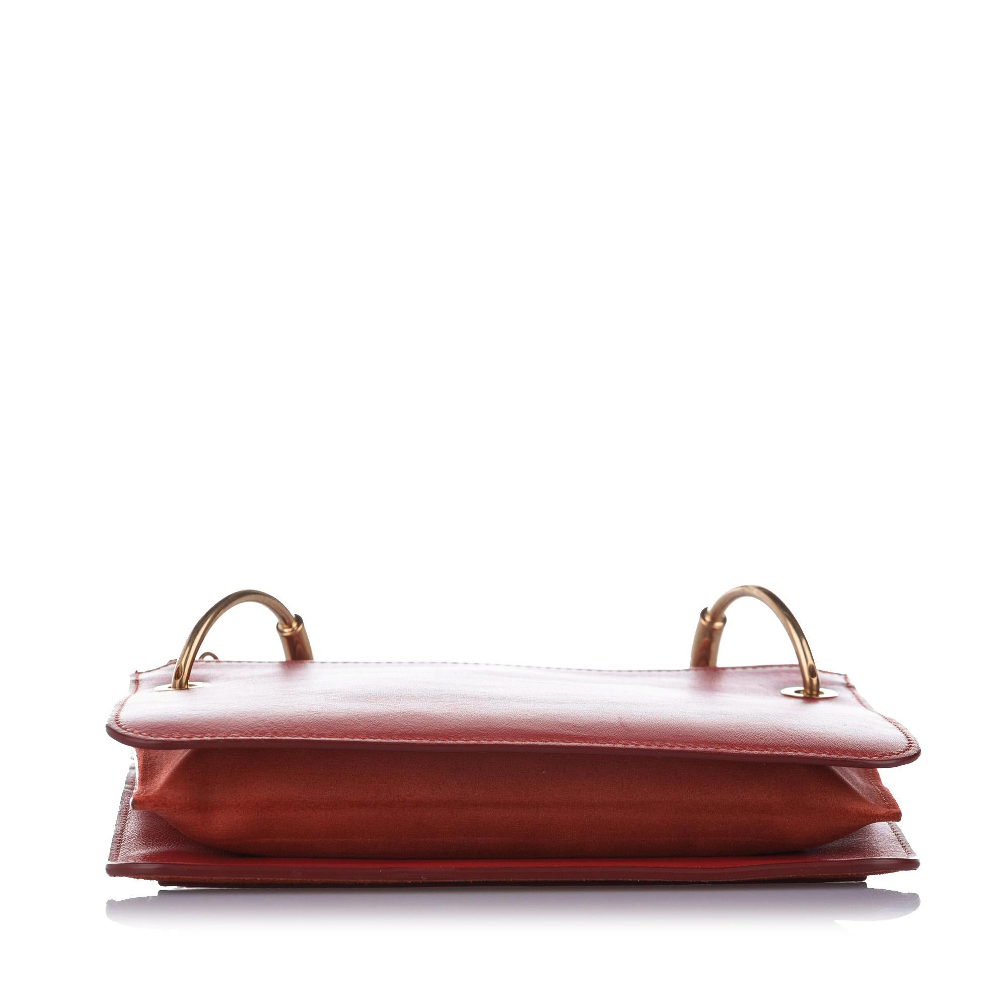 Chloe Roy Leather Crossbody Bag (SHG-37377)