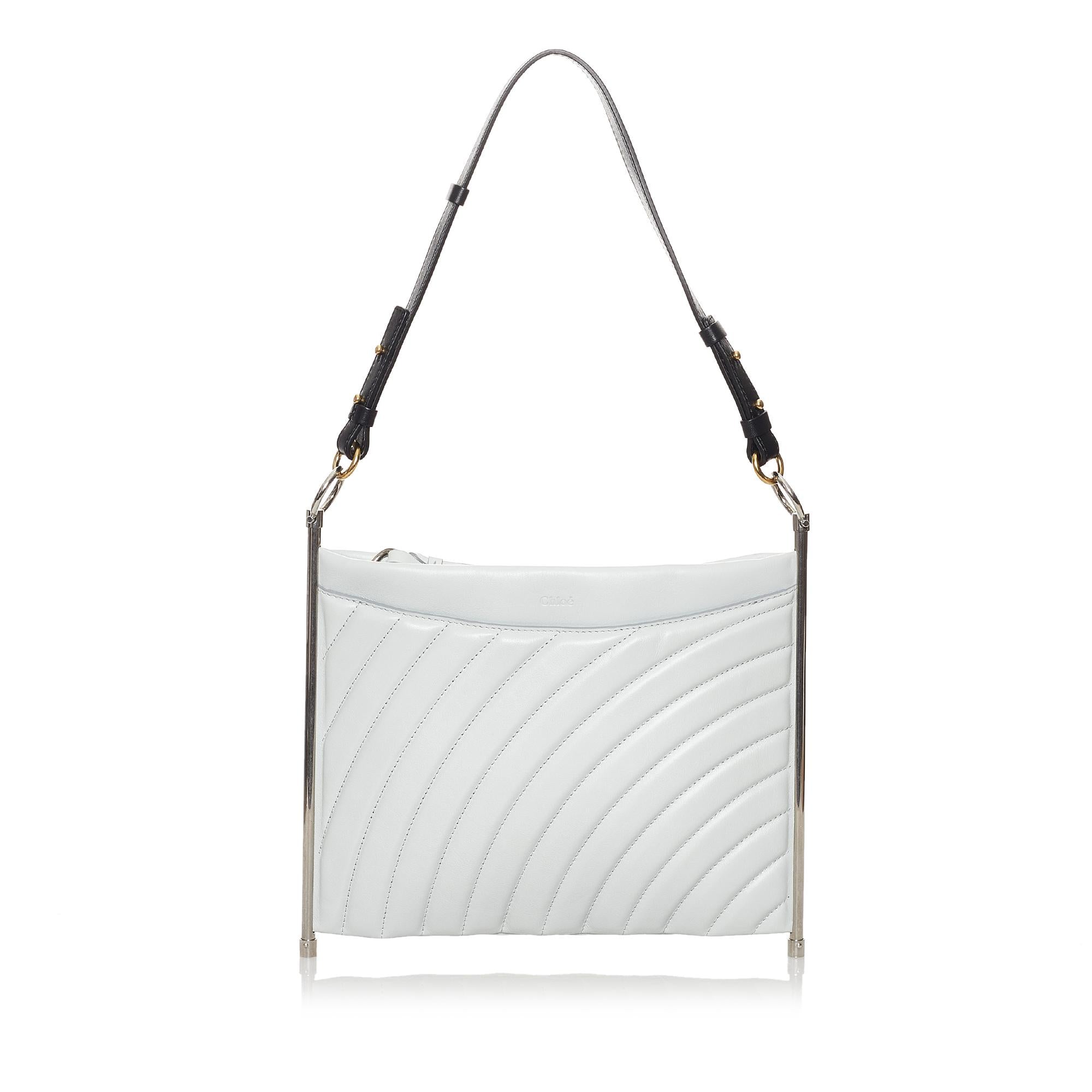 Chloe Roy Leather Shoulder Bag (SHG-30514)