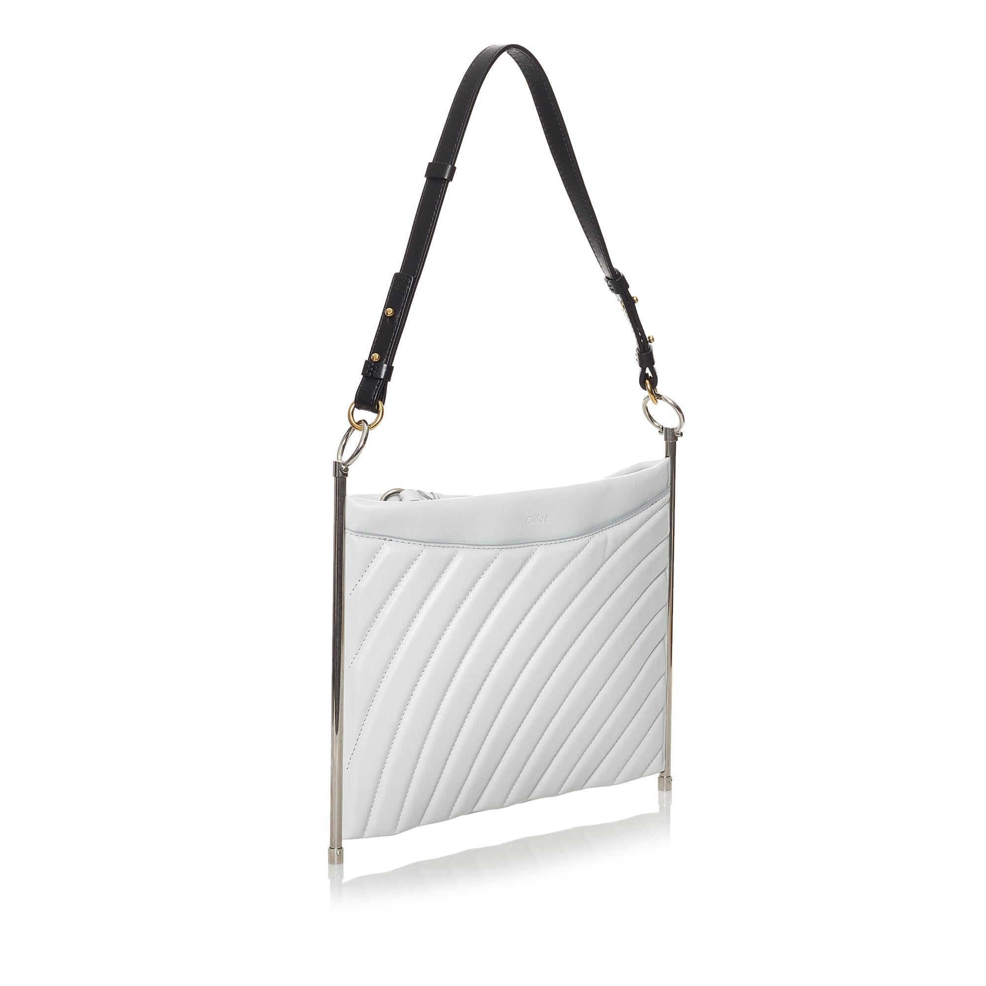 Chloe Roy Leather Shoulder Bag (SHG-30514)