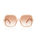 Chloe Scalloped Square Vera Sunglasses
