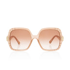 Chloe Scalloped Square Vera Sunglasses
