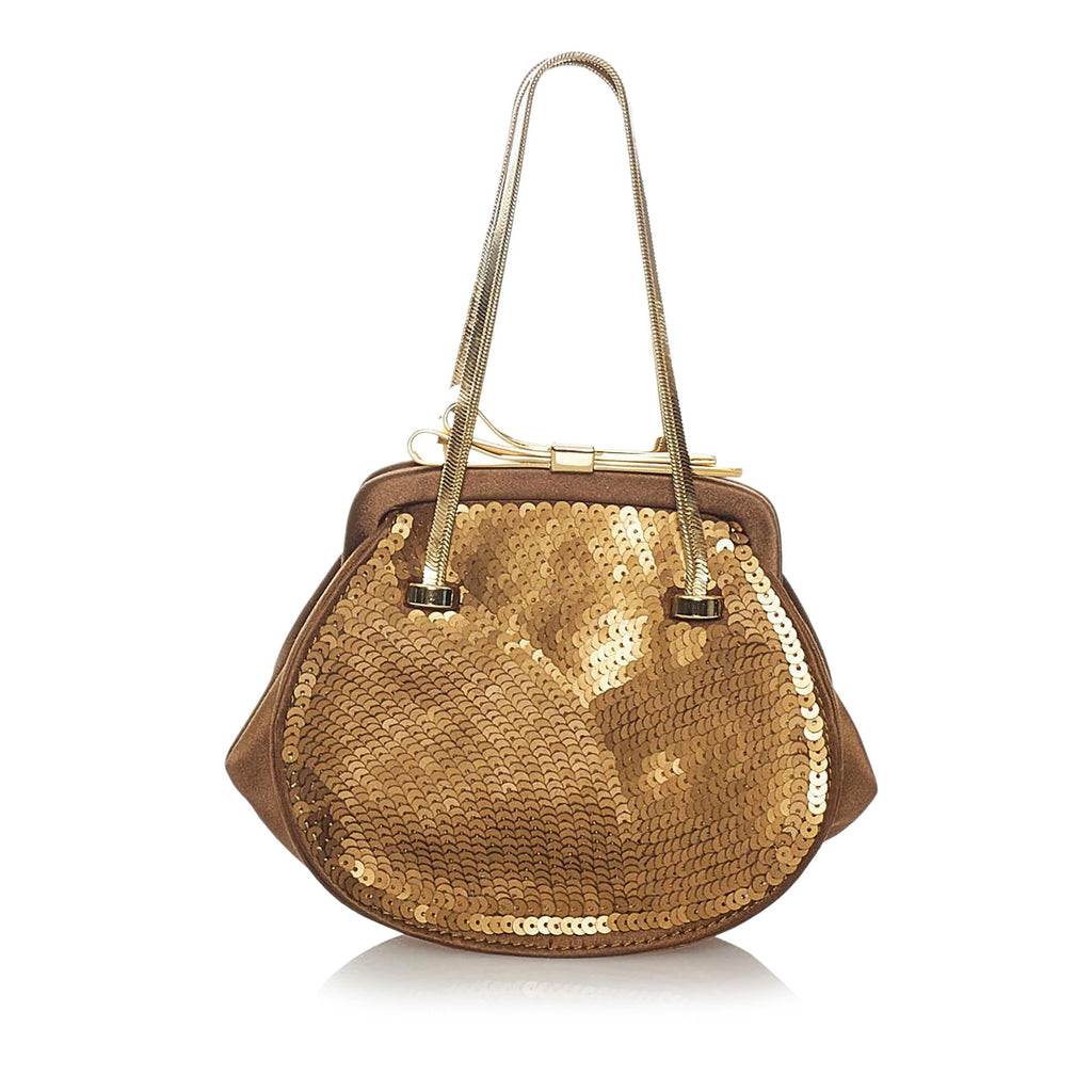 Chloe Sequin Embellished Handbag (SHG-27782)