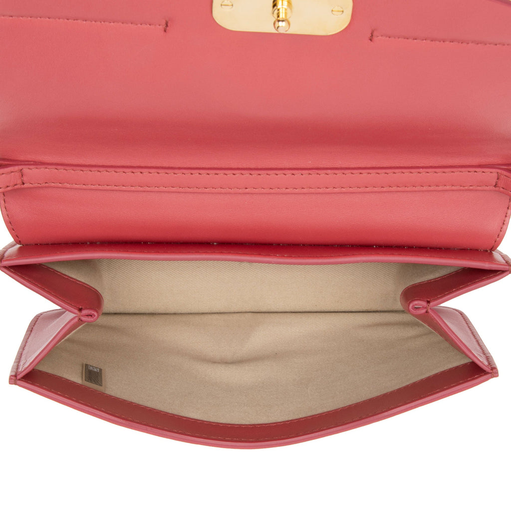 Chloe Shiny Calfskin C Mini Bag (SHF-niCQxS)