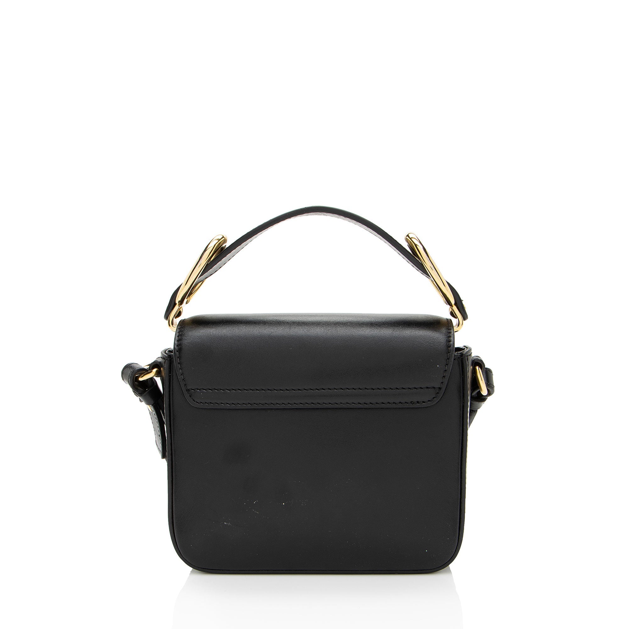 Chloe Shiny Calfskin C Mini Shoulder Bag (SHF-aKHHE2)