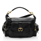 Chloe Shiny Leather Large Camera Bag