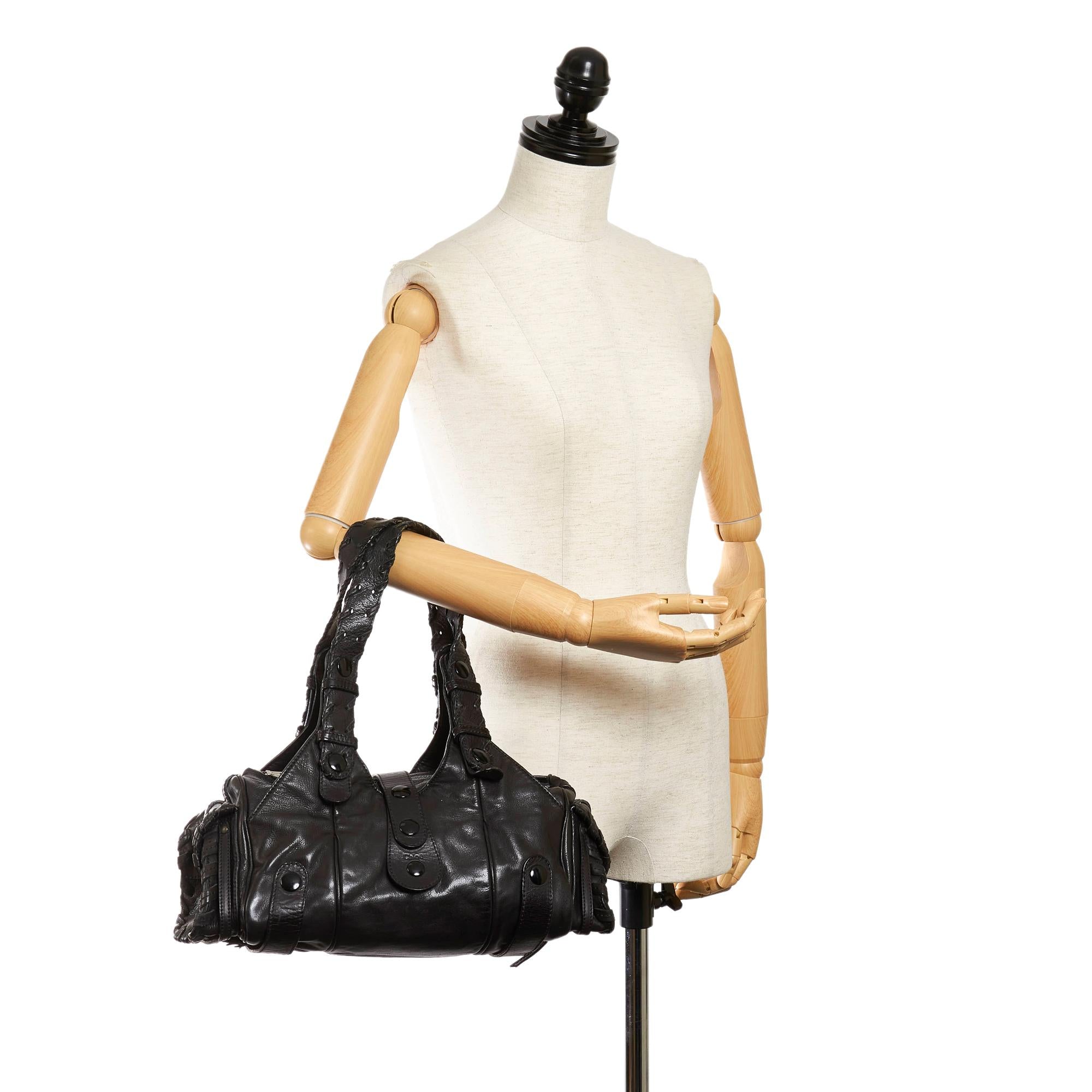Chloe Silverado Leather Shoulder Bag (SHG-29011)
