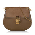 Chloe Small Drew Leather Crossbody Bag (SHG-24804)