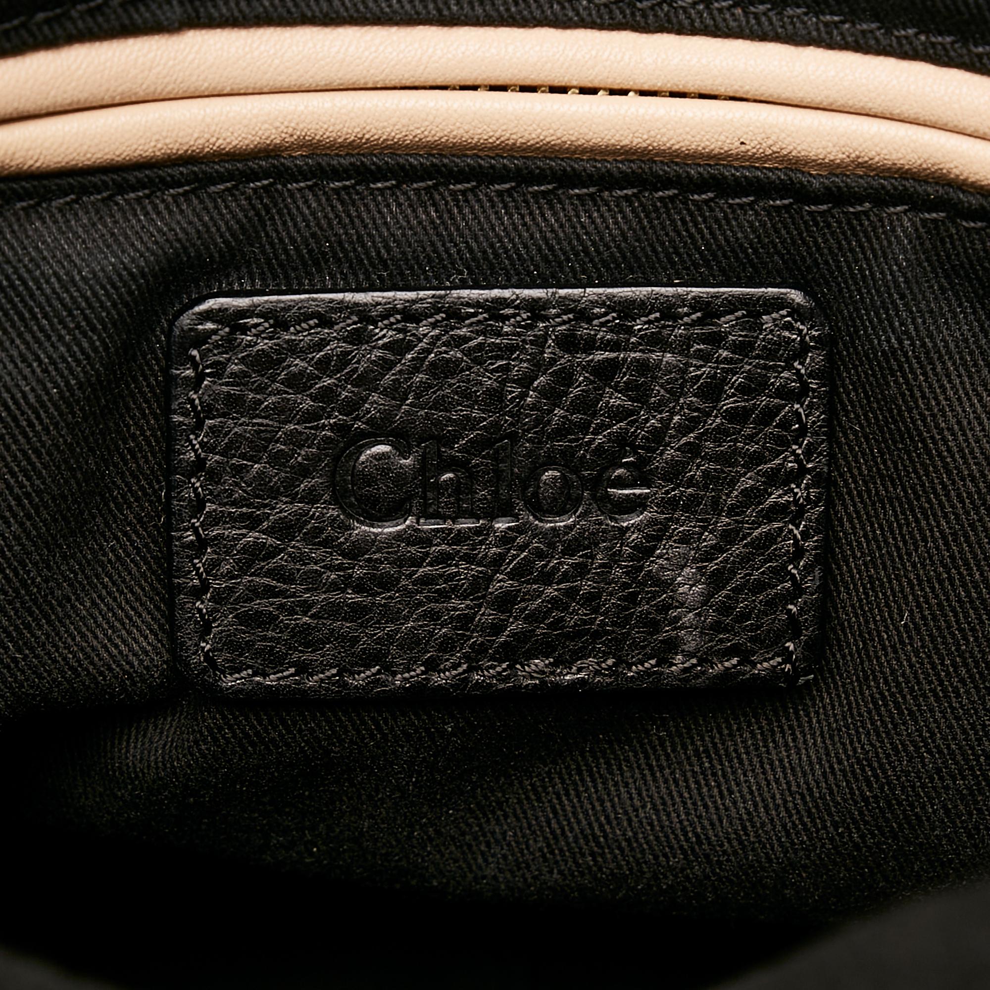 Chloe Small Paraty Leather Satchel (SHG-3uFIz6)