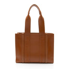 Chloe Soft Leather Woody Medium Tote (SHF-Id7dpf)