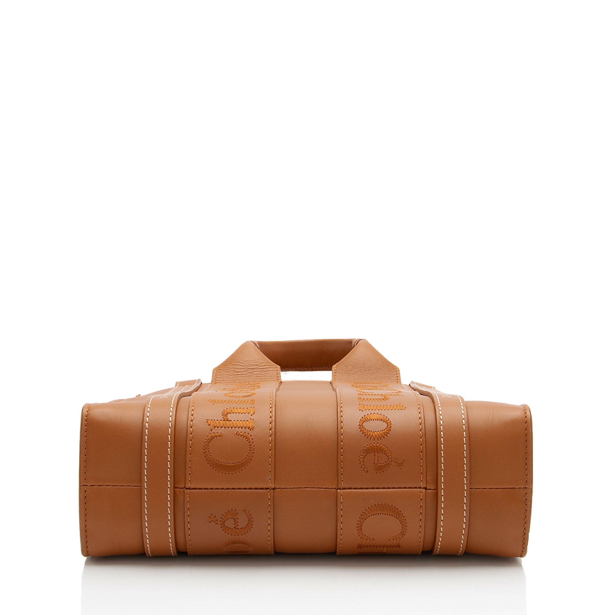 Chloe Soft Leather Woody Small Tote