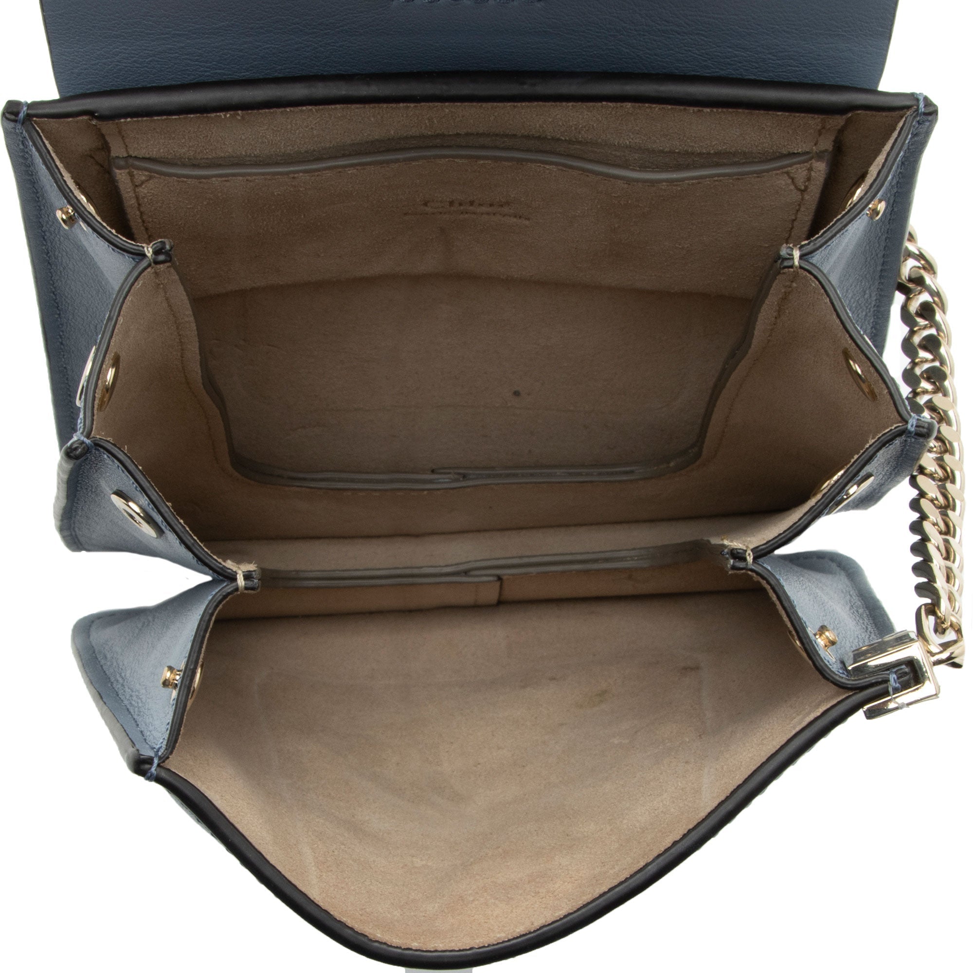 Chloe Suede Calfskin Faye Mini Bracelet Bag (SHF-M6mAJI)