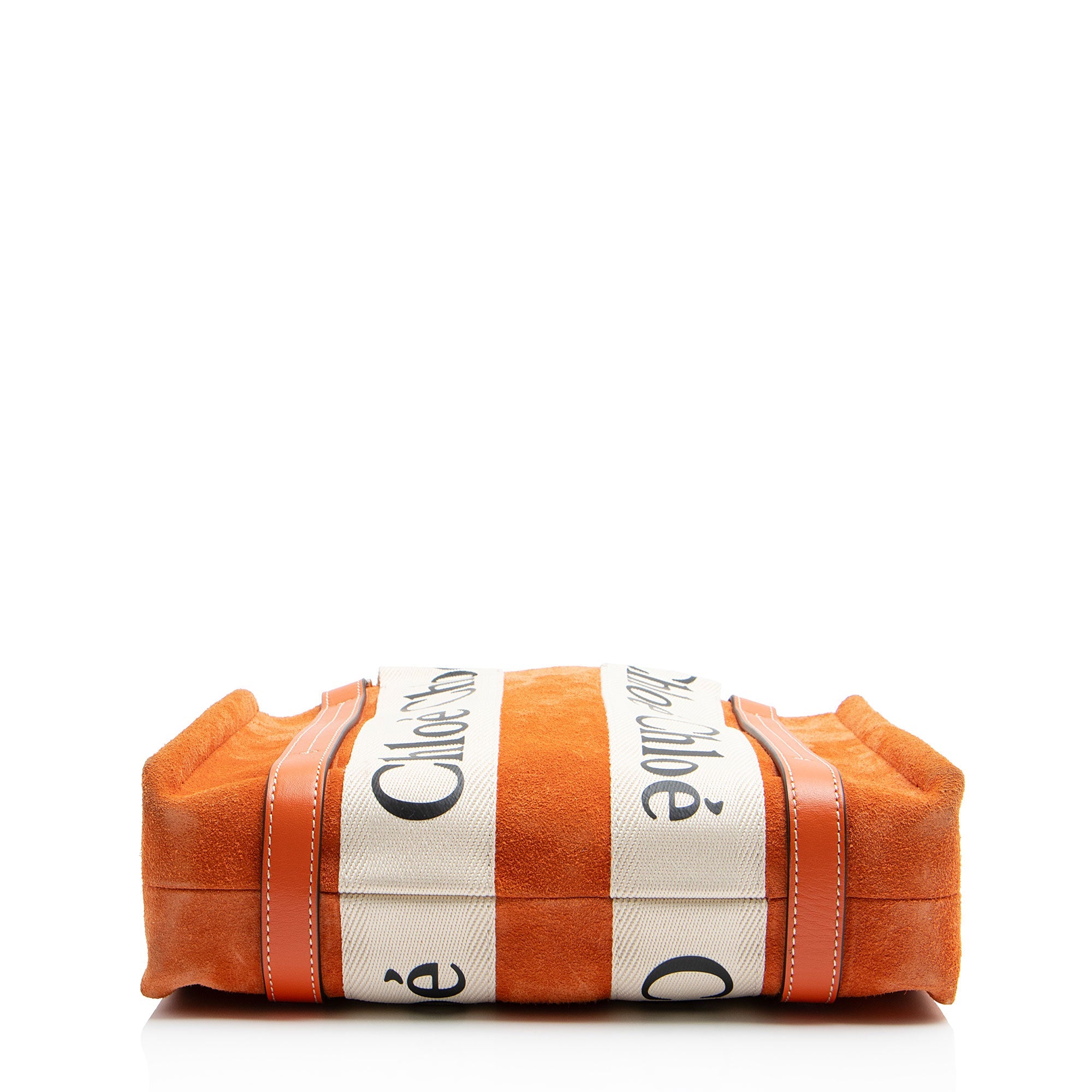 Chloe Suede Woody Small Tote (SHF-pwYpx8)