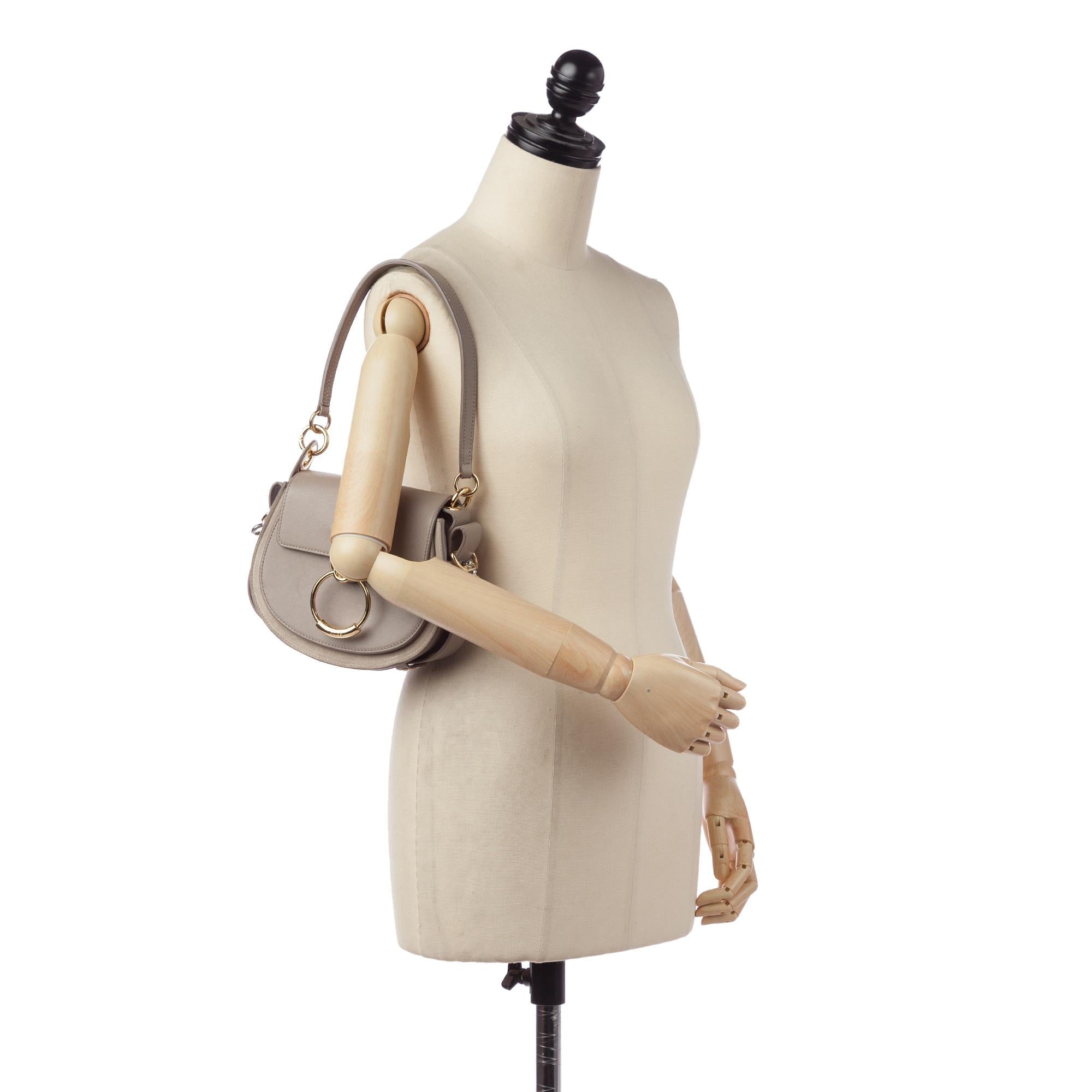 Chloe Tess Leather Satchel (SHG-32730)