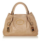 Chloe Victoria Leather Satchel (SHG-26623)